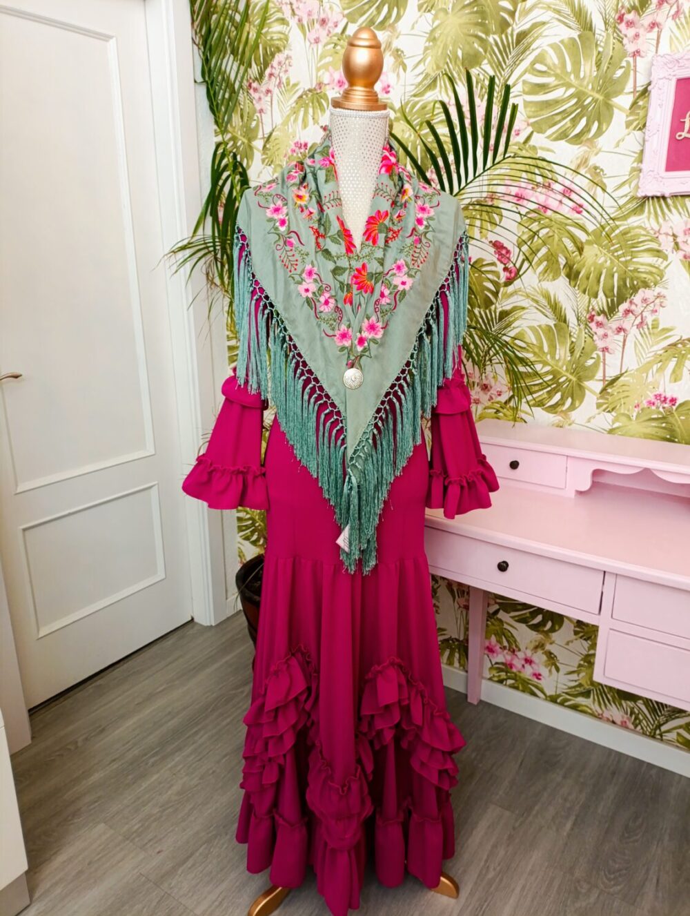 Vestido Carrucha New Buganvilla Talla XS