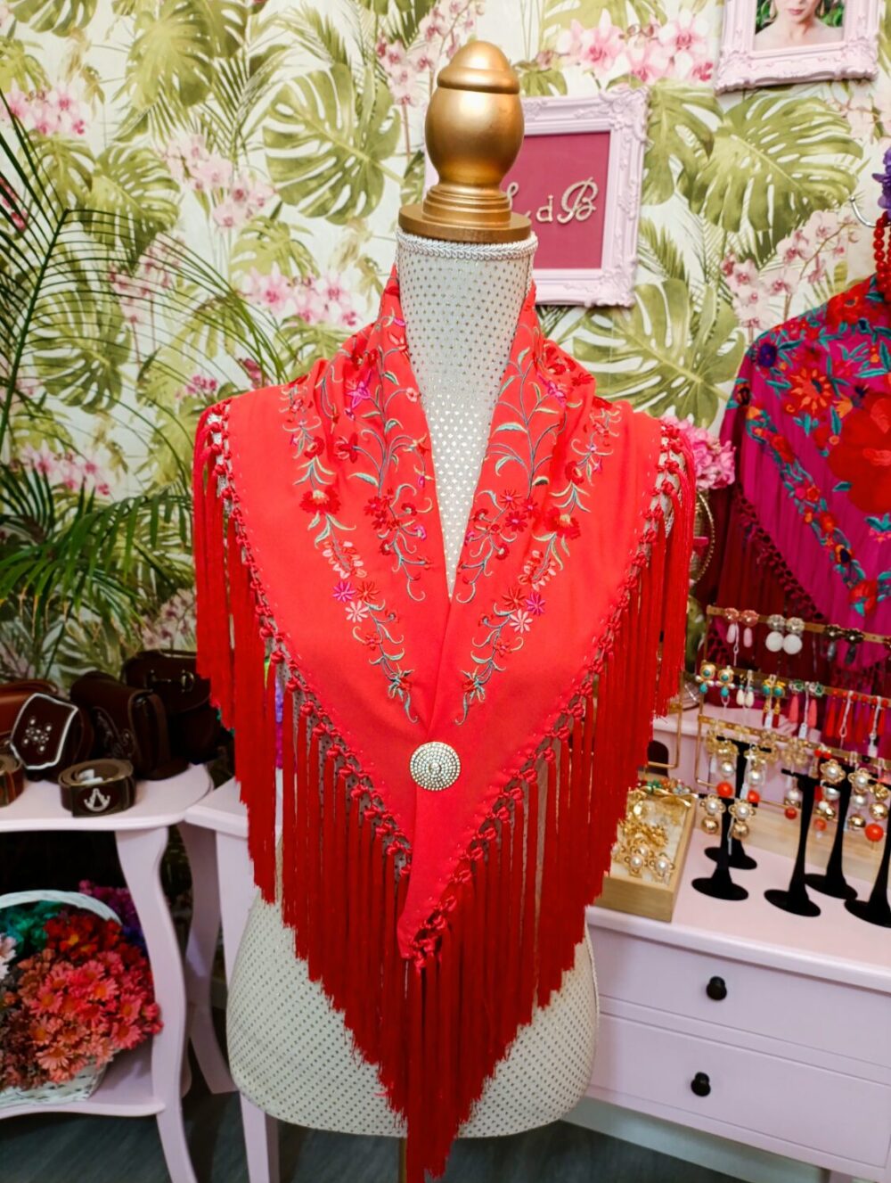 Mantón Asunción Coral