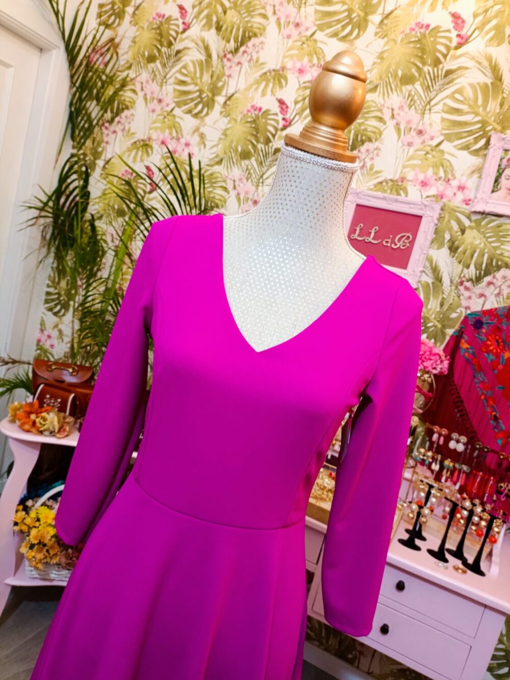 Vestido Vuelo Buganvilla T1 - Imagen 4
