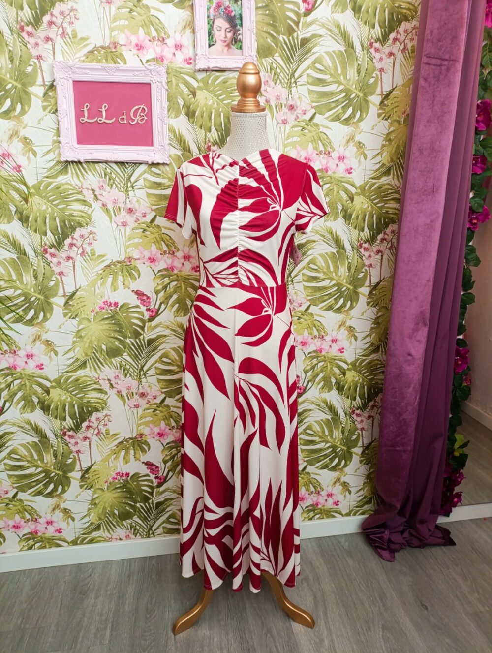 Vestido Cata Rojo
