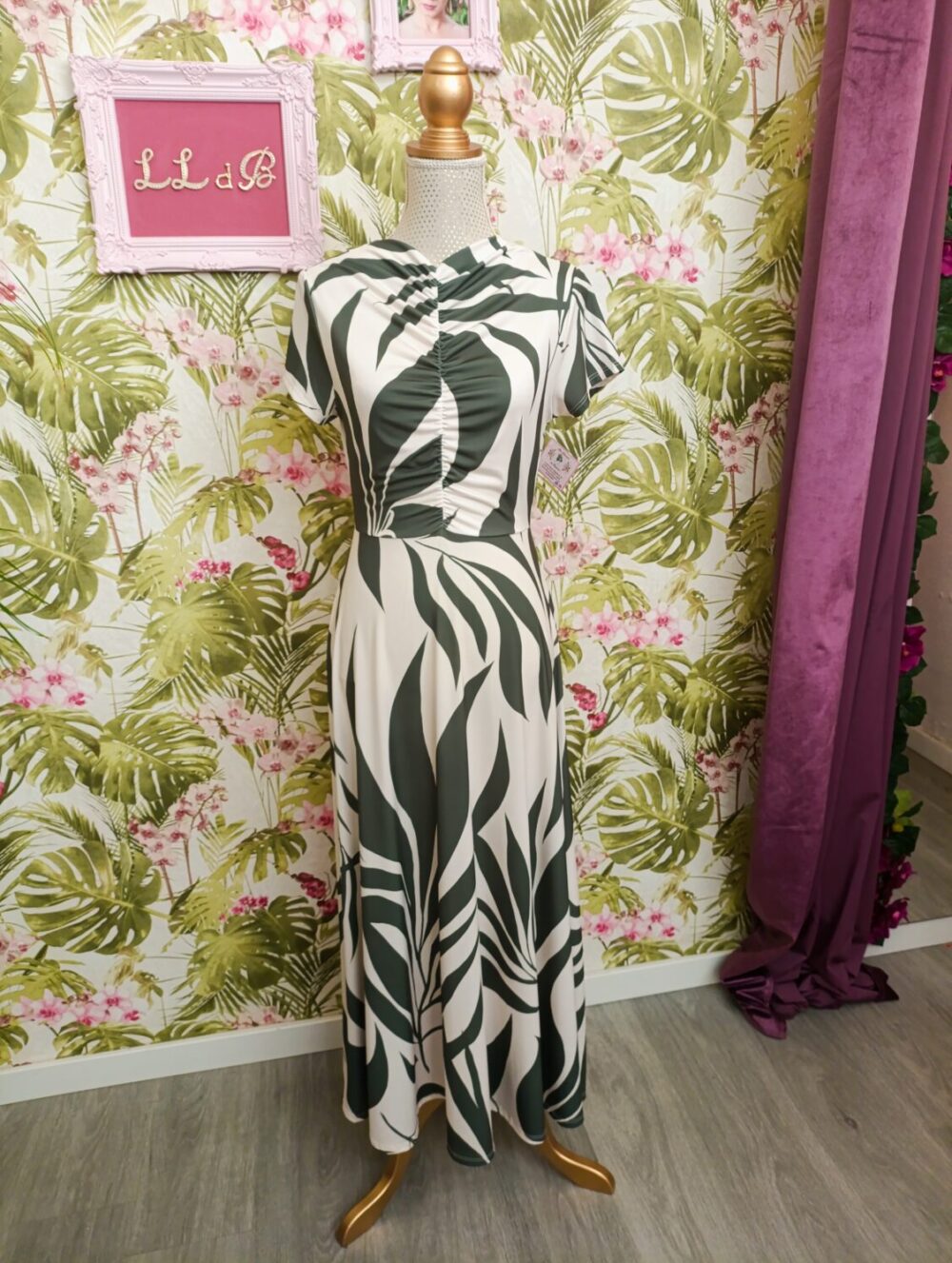 Vestido Cata Kaki
