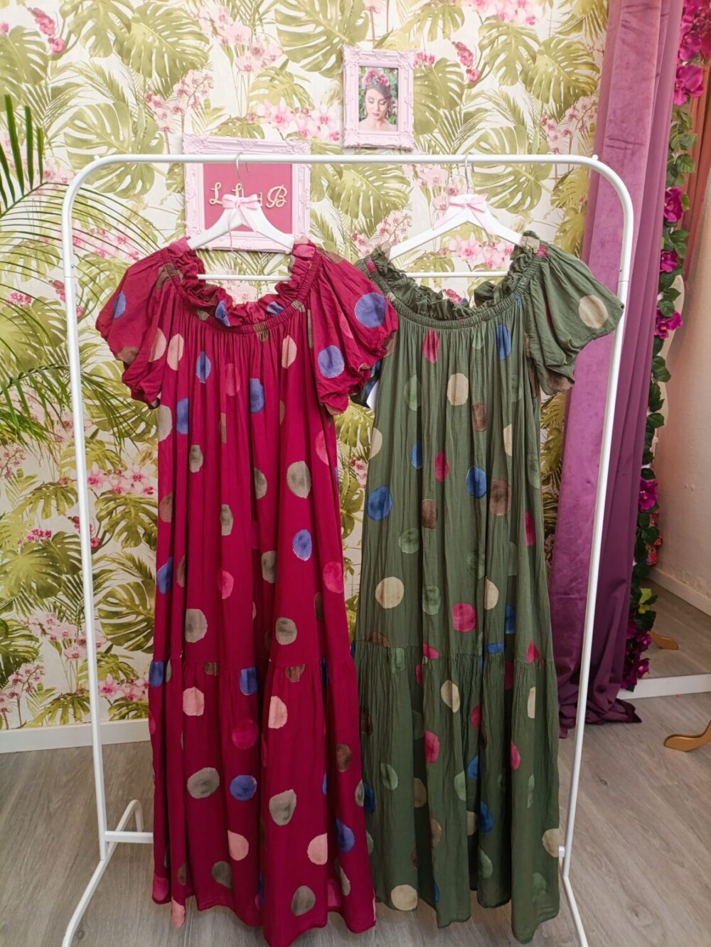 Vestido Maxi Fresa - Imagen 3