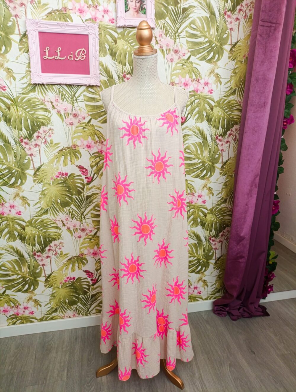 Vestido Soles Beige