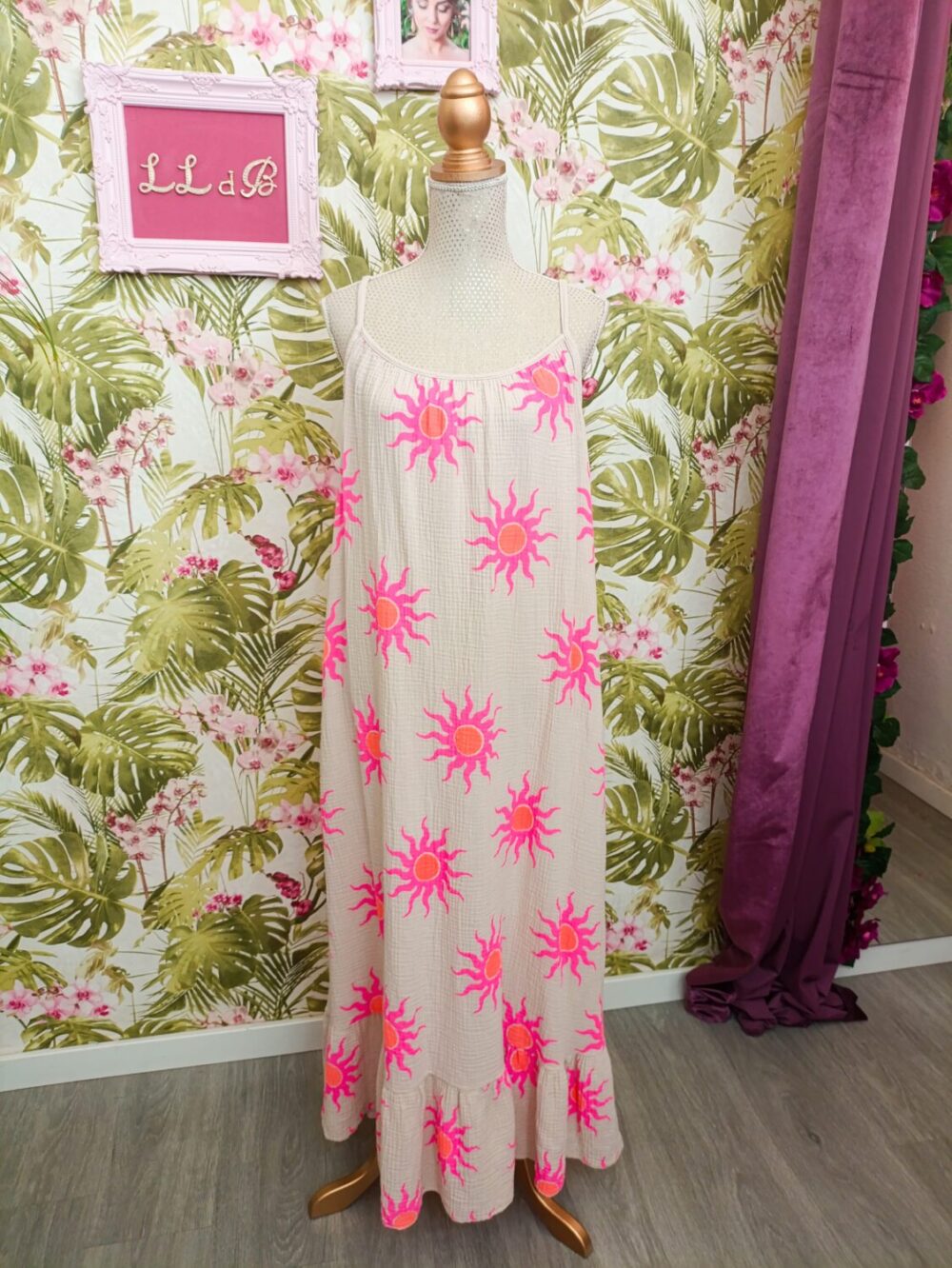 Vestido Soles Beige
