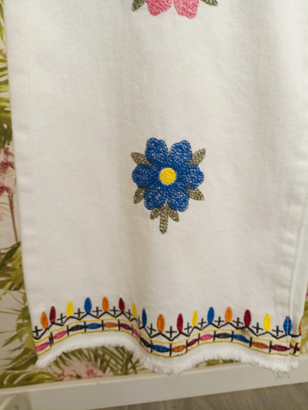 Vaquero Exclusivo Flowers Talla XL/42 - Imagen 3