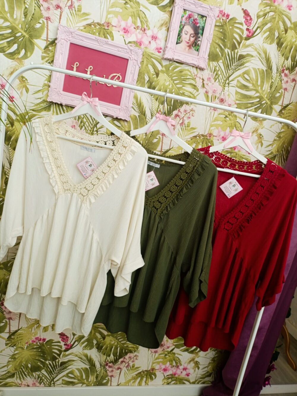 Blusa Mariola Rojo - Imagen 5
