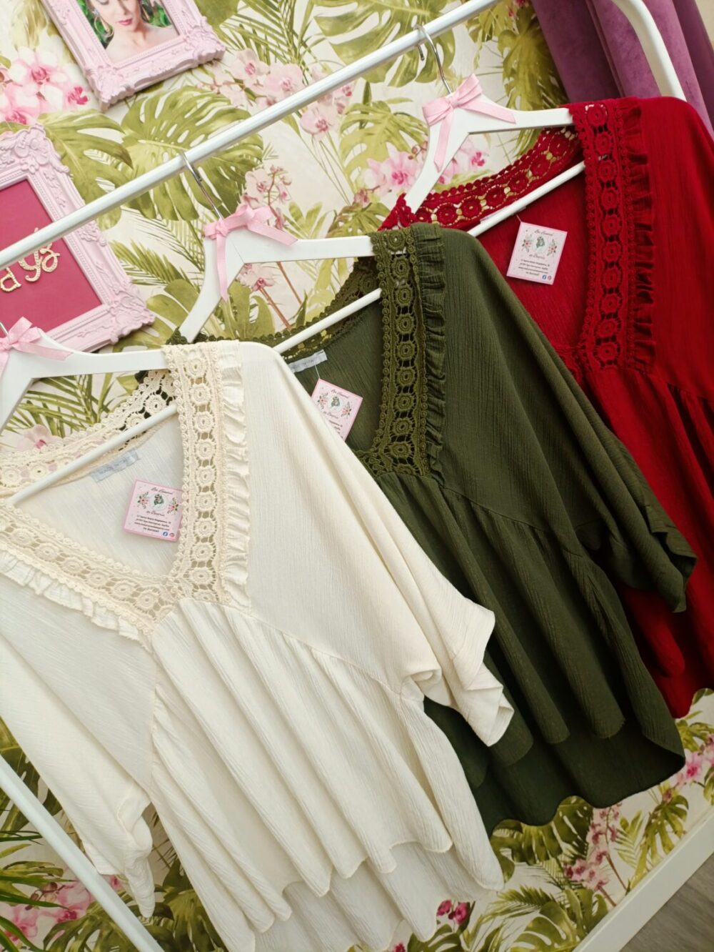 Blusa Mariola Rojo - Imagen 4