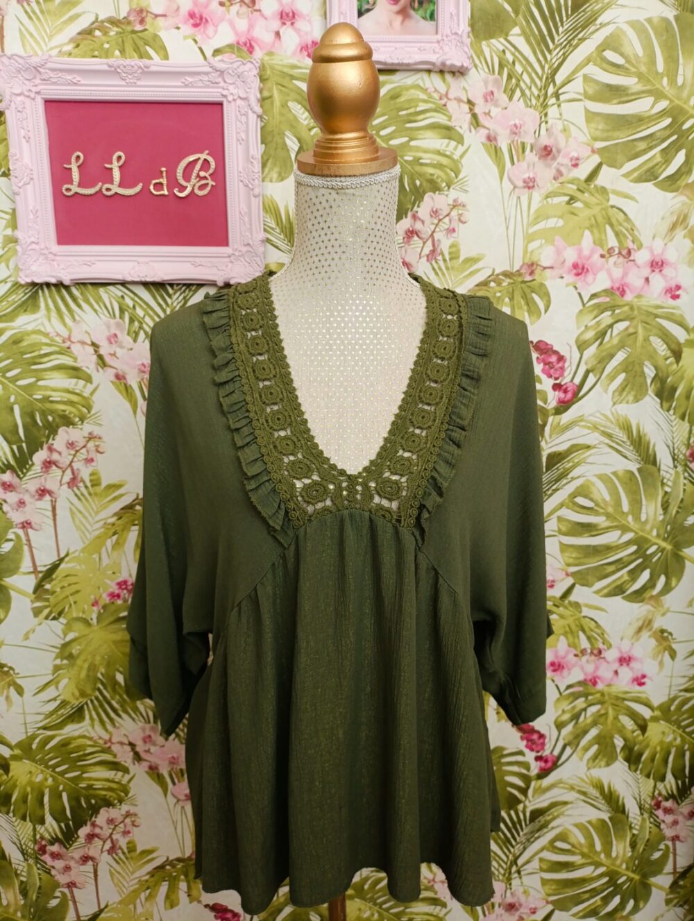 Blusa Mariola Kaki