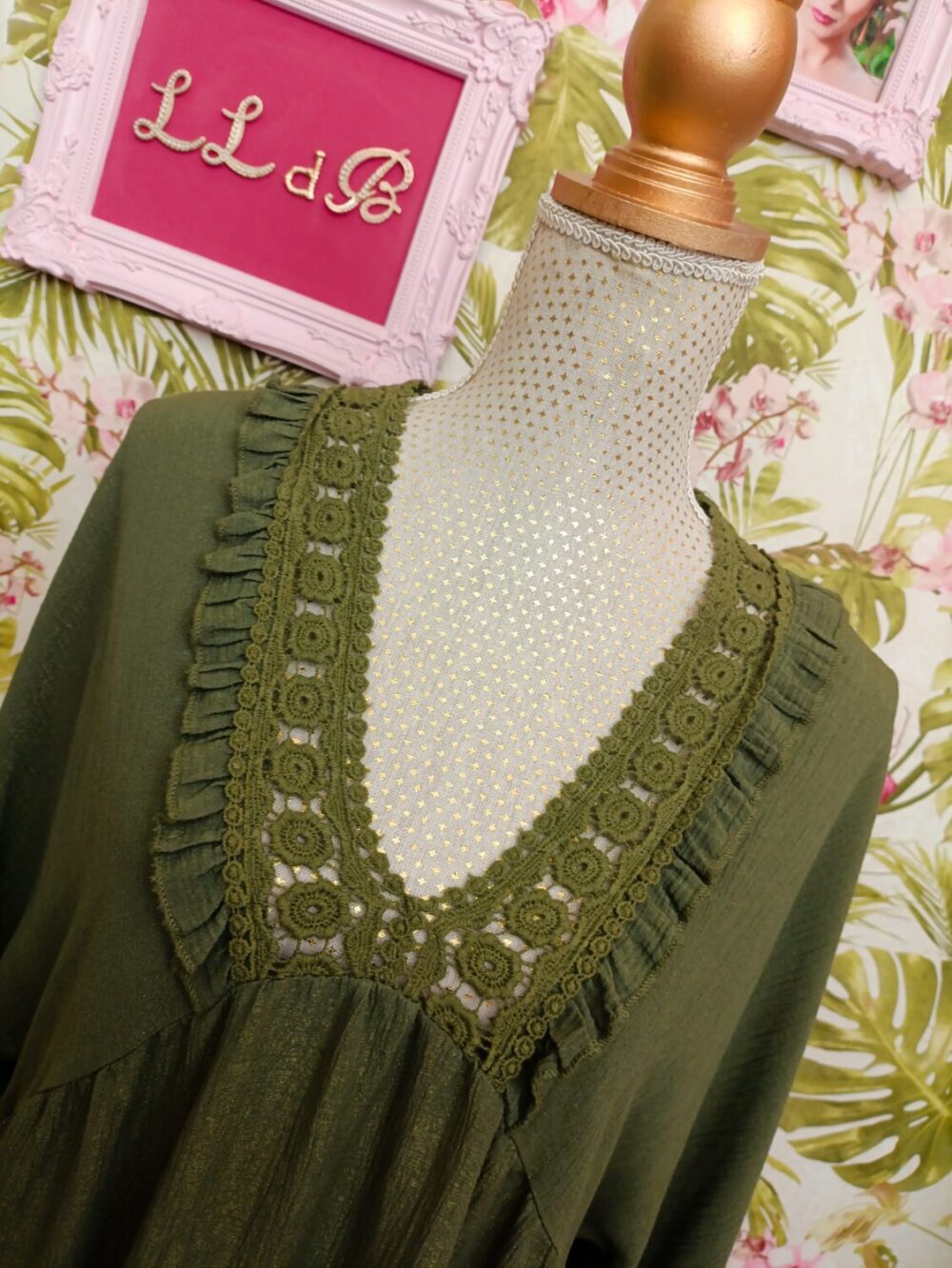 Blusa Mariola Kaki - Imagen 4