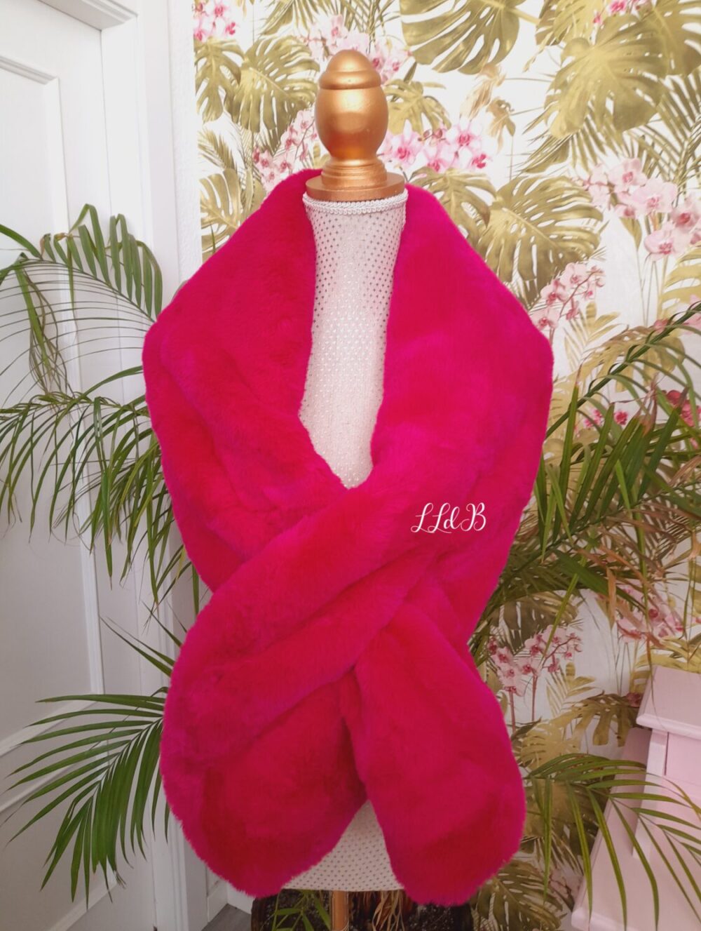 Estola Fiesta Fucsia