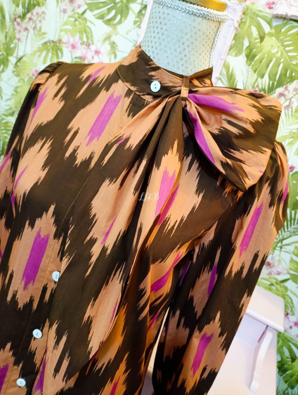 Vestido Lazada Chocolate