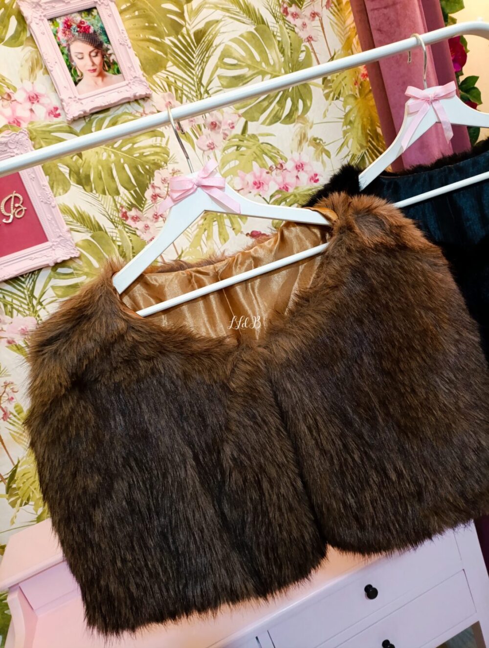 Capa De Pelo Marrón