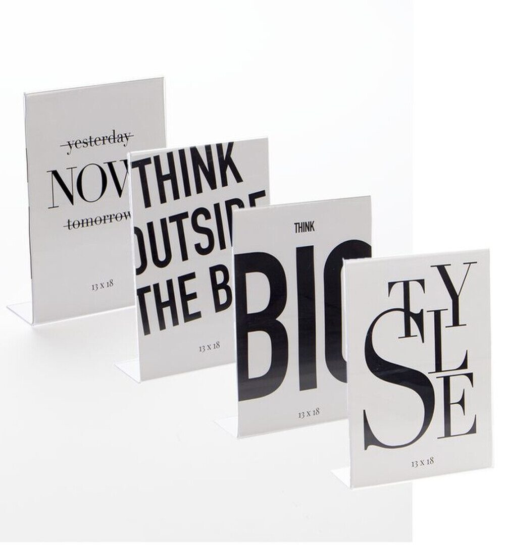 2597453 PORTAFOTOS 13x18 TRANSPARENTE