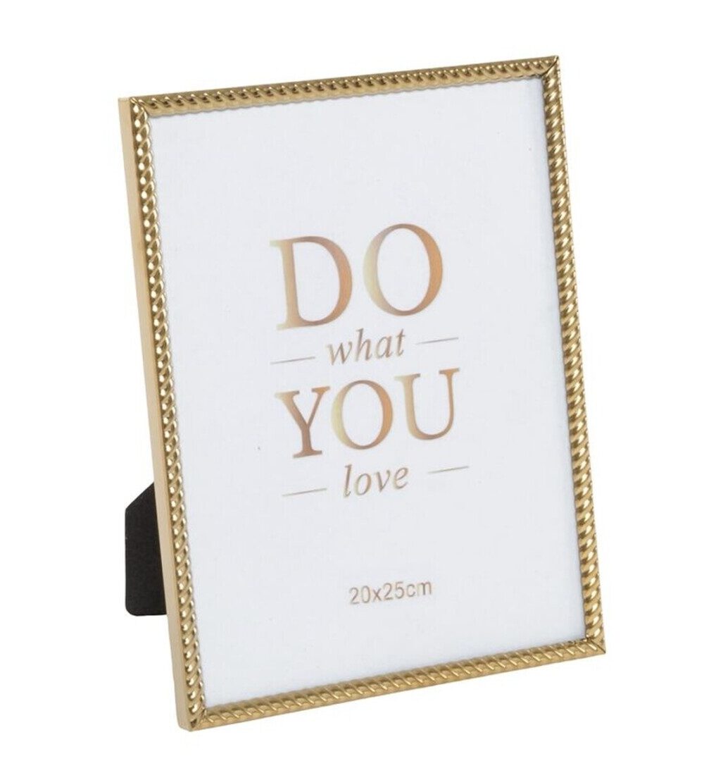 2597654 PORTAFOTOS 20X25 DORADO