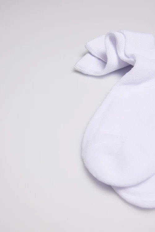 Calcetines Deportivos Con Puño Confort Blanco - Imagen 3