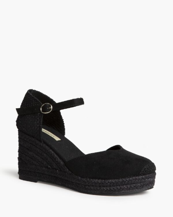 Alternative view of Alpargata Valenciana Negro M6345