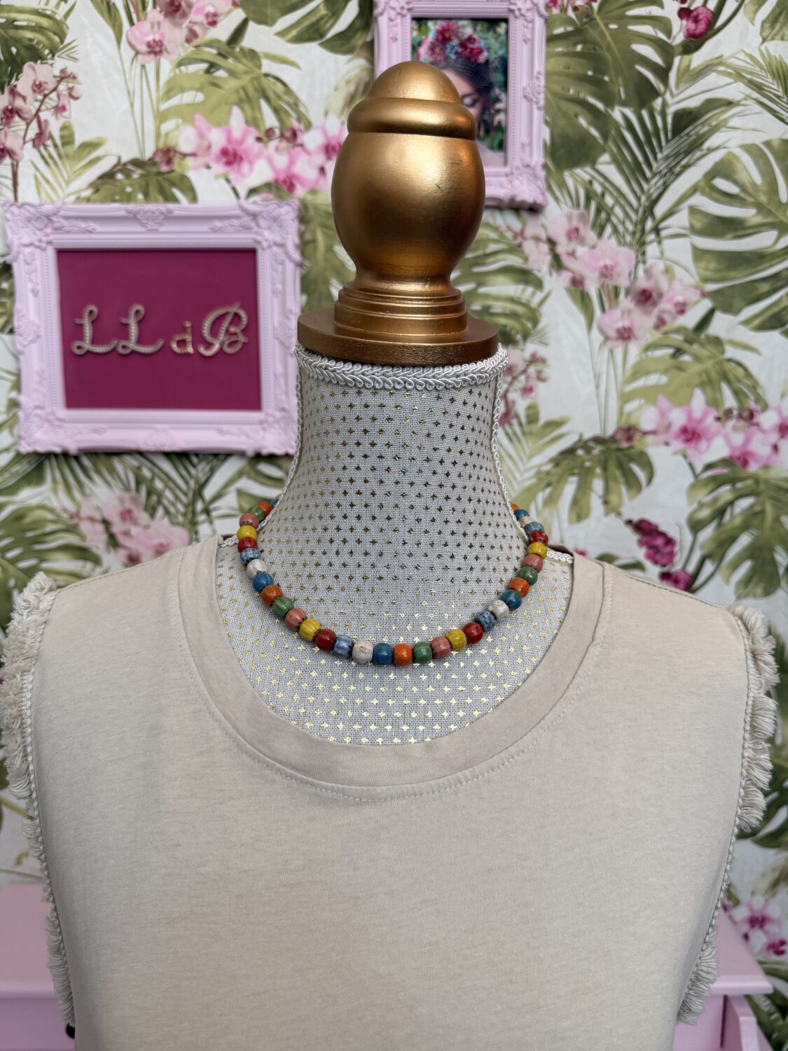 Collar Cuentas Summer Multicolor