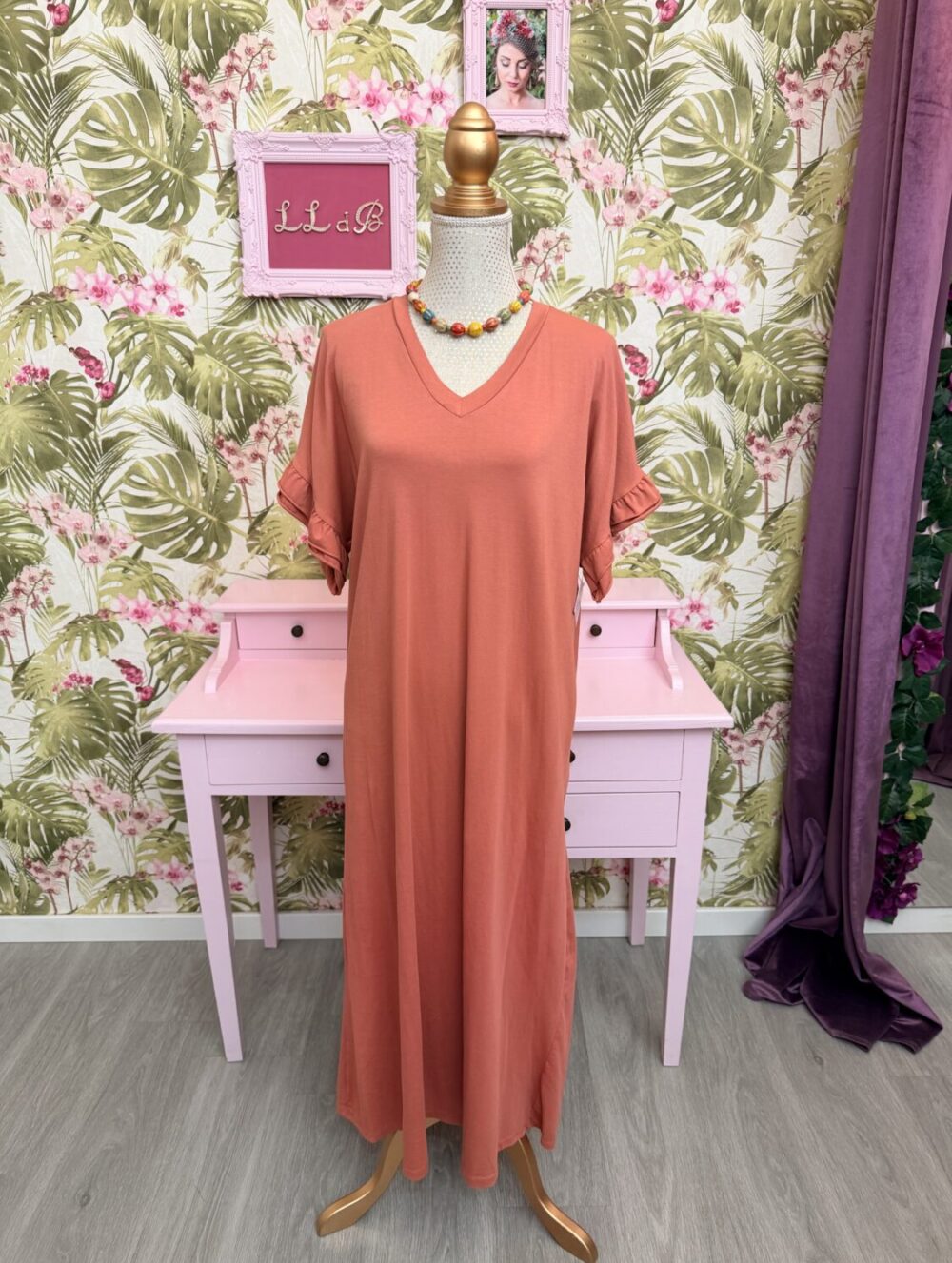 11070 Vestido Coral