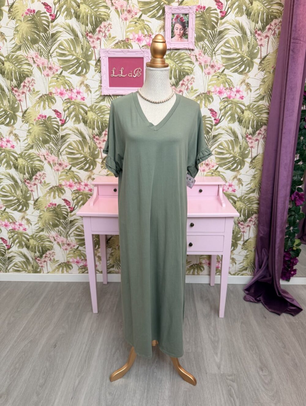 11070 Vestido Kaki