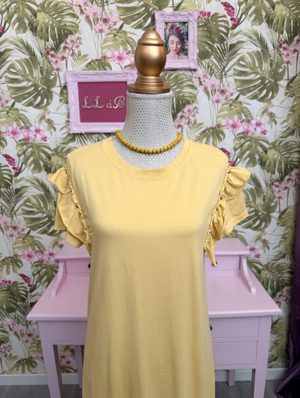 Alternative view of 37072 Vestido Amarillo