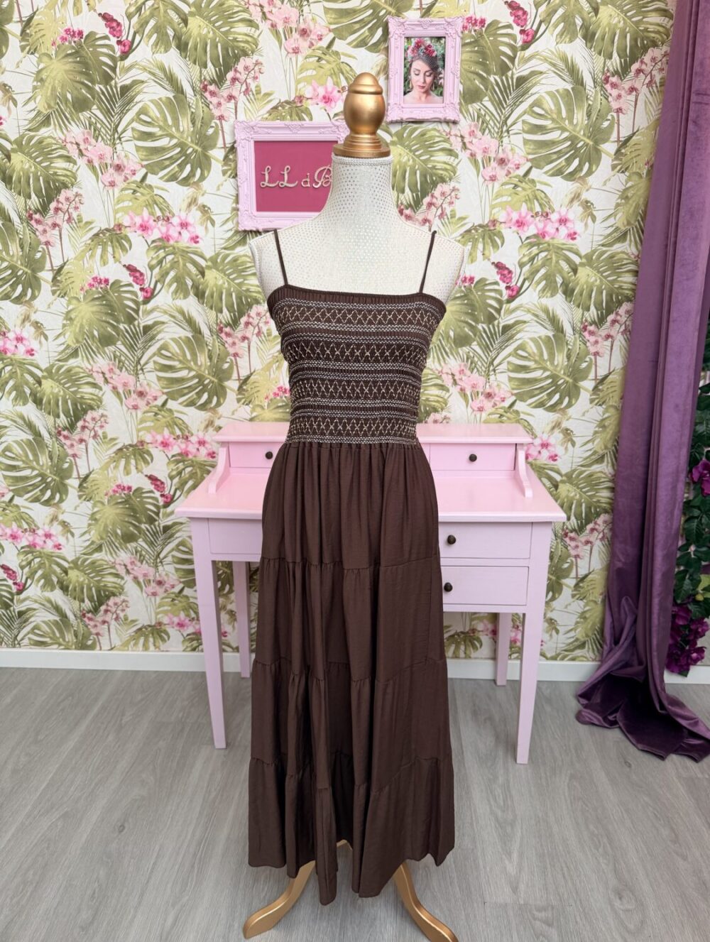 50577 Vestido Marrón