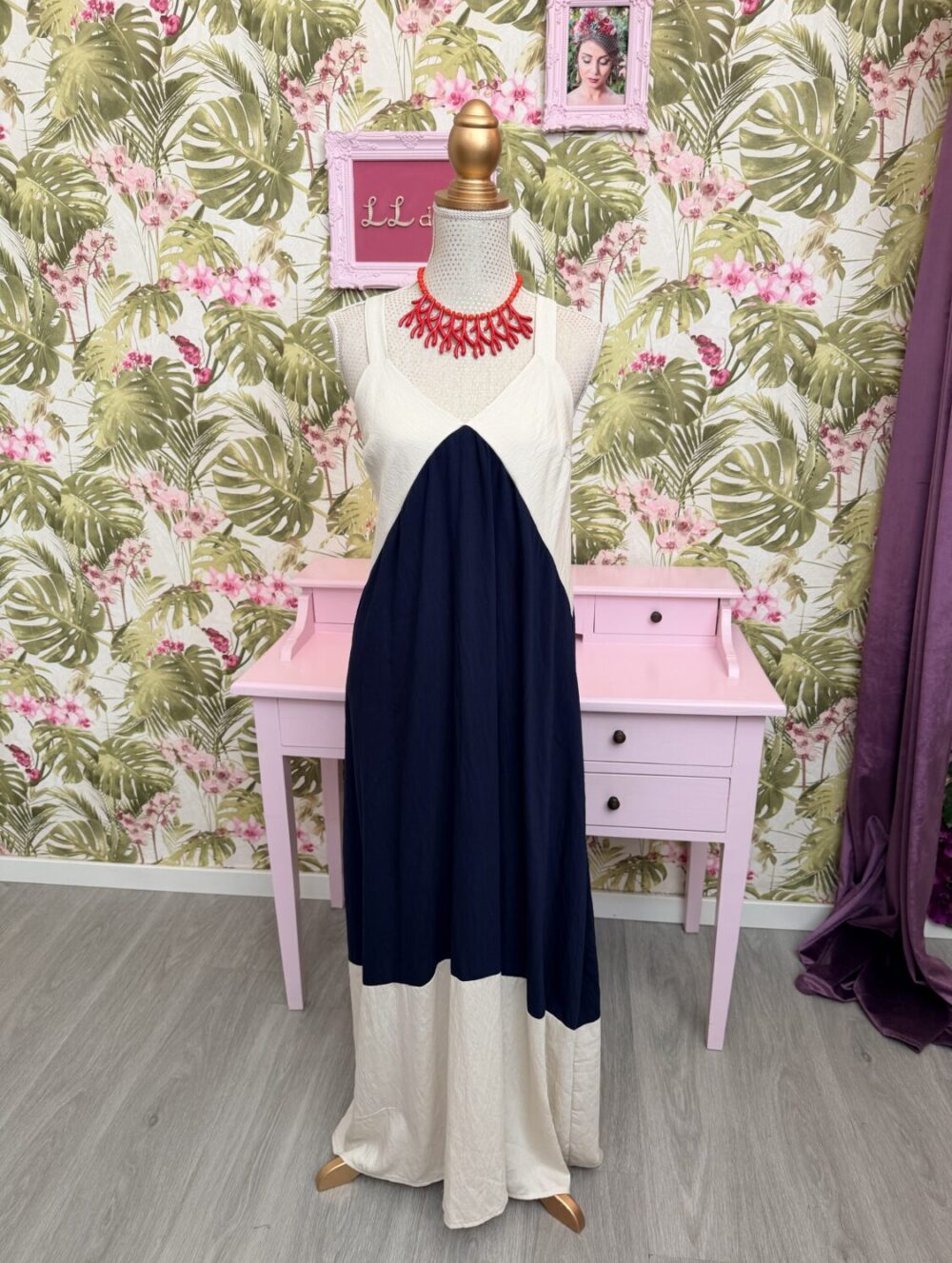 59105 Vestido Azul
