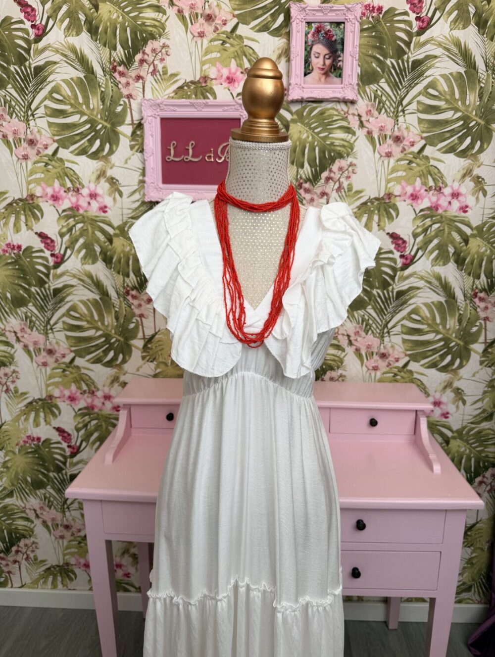 Alternative view of 5531 Vestido Blanco