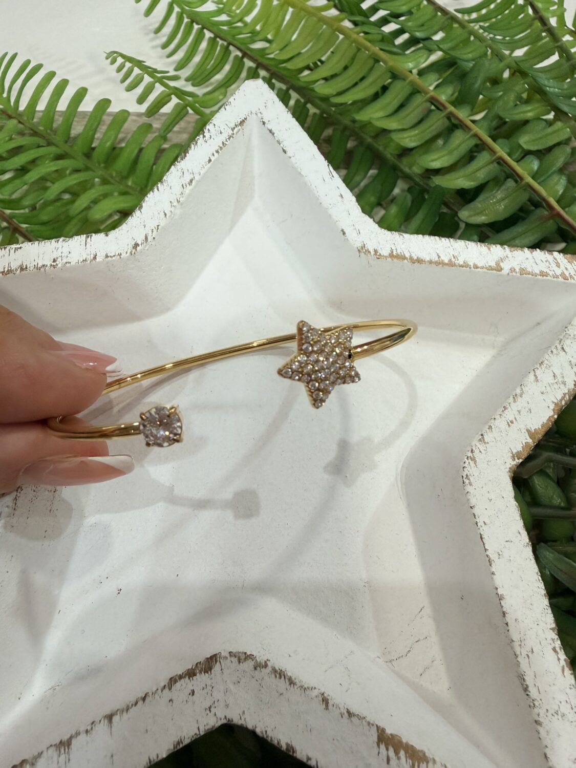 Pulsera Rígida Estrella