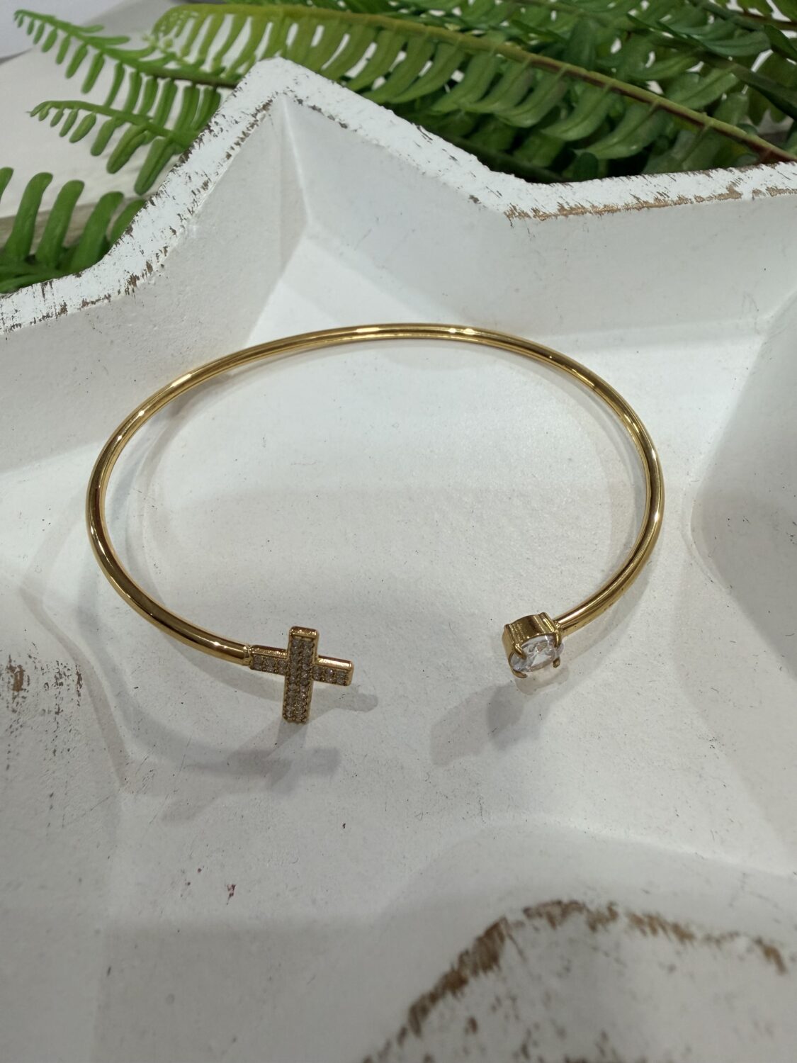 Pulsera Rígida Cruz - Imagen 2