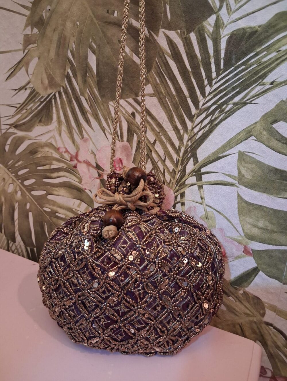 BOLSO BOMBONERA FIESTA CARDENAL